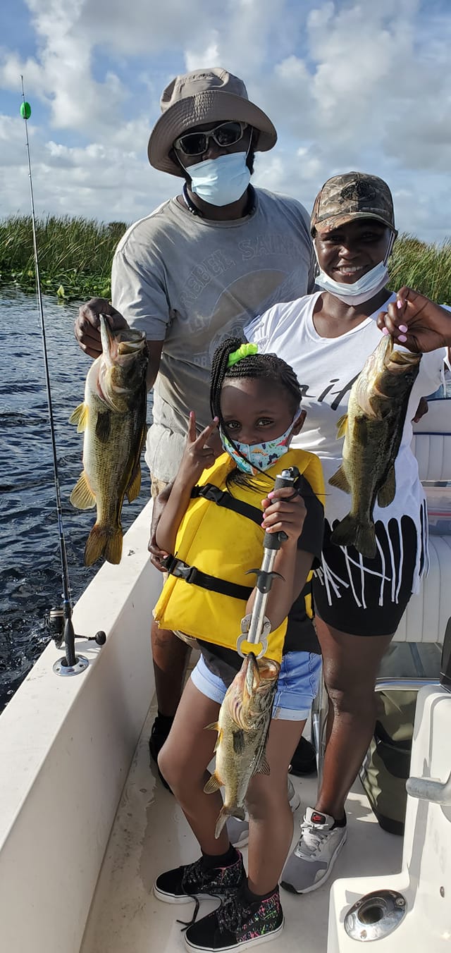 Big bass and big smiles on Kissimmee waters