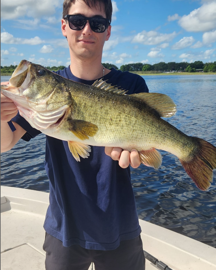 Hooked on that big bass in Kissimmee